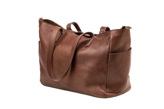 Fifth Avenue Tote Tobacco Brown