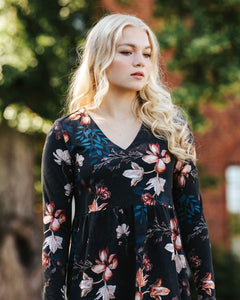 Amélie Layered Dress Versailles Blue