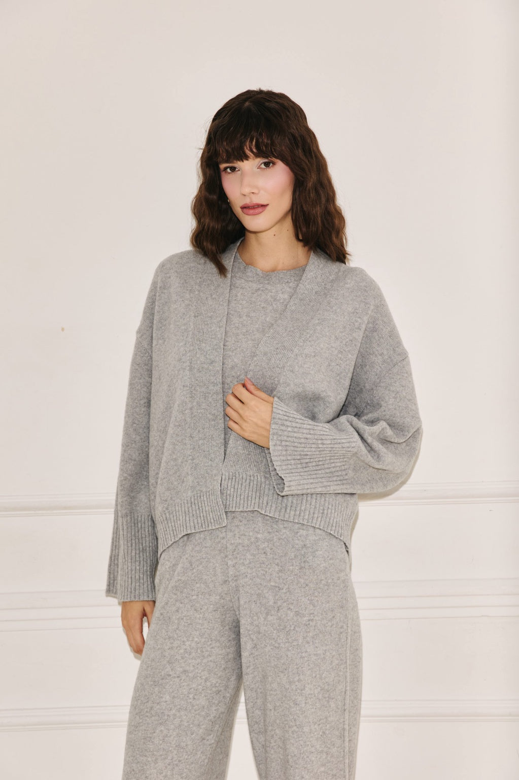 Amelie Cardigan grey