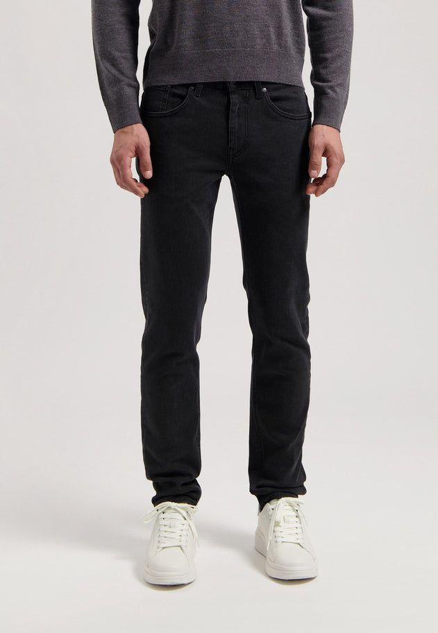 Dunn Low Tapered Jeans Stone Black