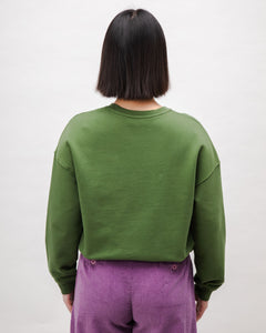 BRV Squared Cotton Sweatshirt Green