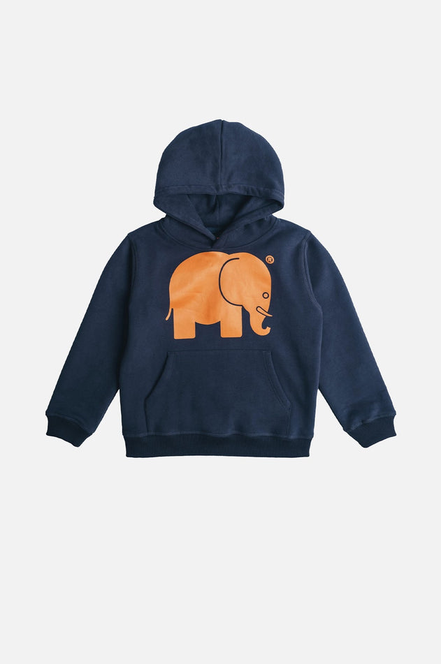 Kids' Organic Classic Hoodie Trendsplant Blue