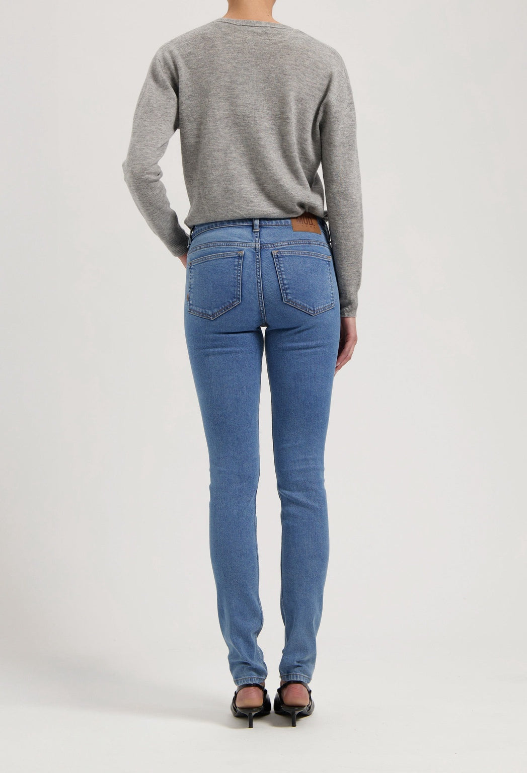 Skyler Mid Skinny Stone Vintage