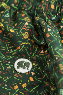 Dogtown Kid's Swim Trunks Green