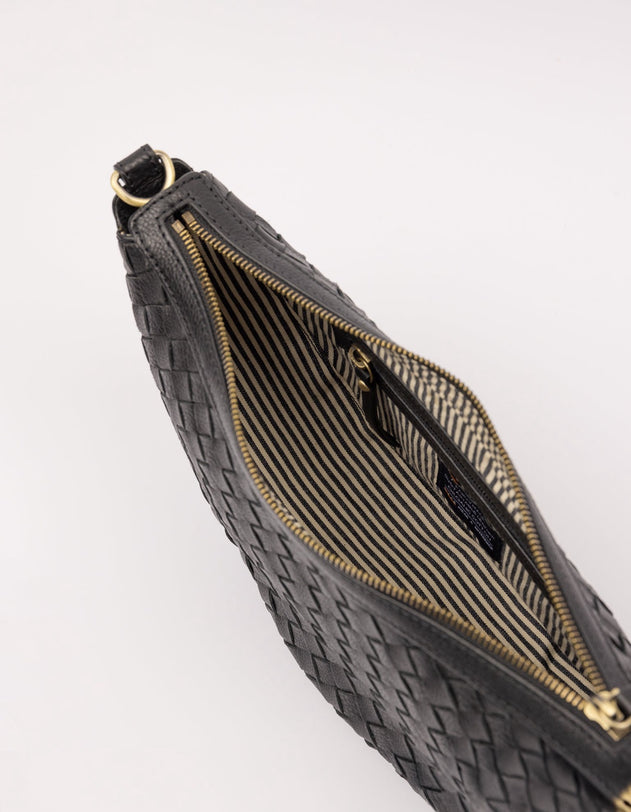 Leo Laukku Woven Black