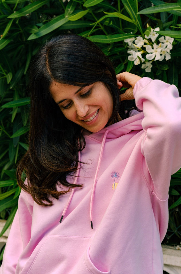 Women's Antonyo Marest X Trendsplant Oversized Hoodie Gum Pink