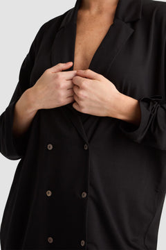 Huberta Blouse Black