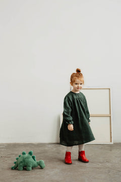 Žemyna Kids' Linen Dress