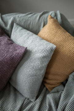 Linen Waffle Pillowcase