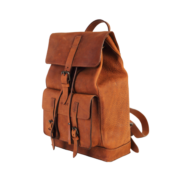 Leather Backpack Mod 103 Heritage Brown
