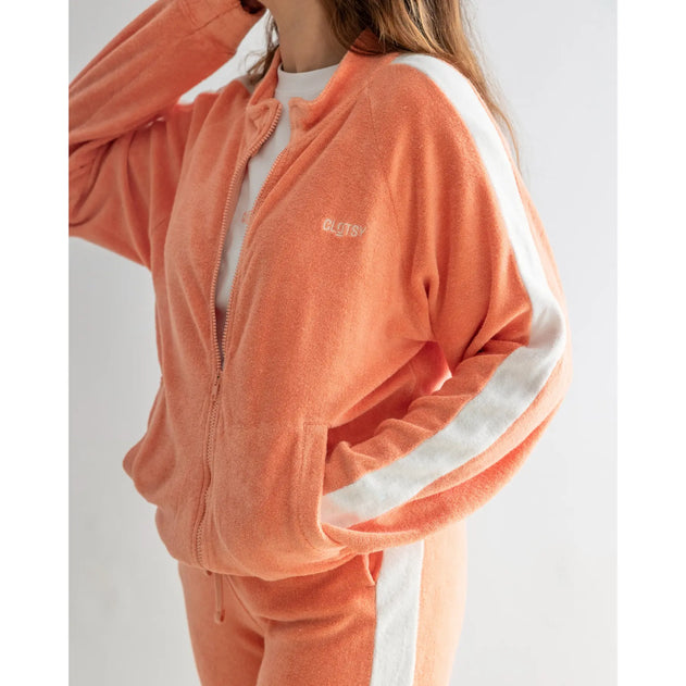 Ohne x Clotsy Verryttelytakki Apricot