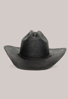 Karina Straw Cowboy Hat Onyx Black