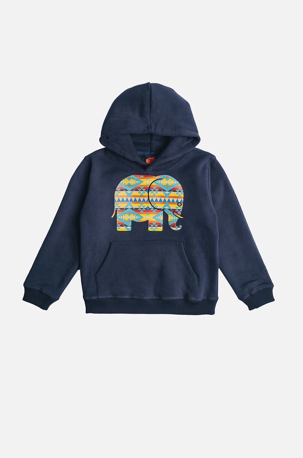 Kid's Navajo Organic Hoodie Trendsplant Blue