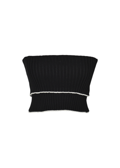 Giselle Bandeau Top Black