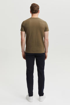 Henri Organic Cotton T-Shirt Khaki