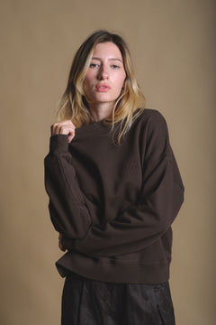 Women's Essential Garment Heavyweight Oversized Sweater Delicioso