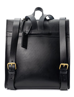 Leather Backpack Artist Collection Cuoio Black