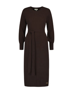 Leona Merino Dress Espresso