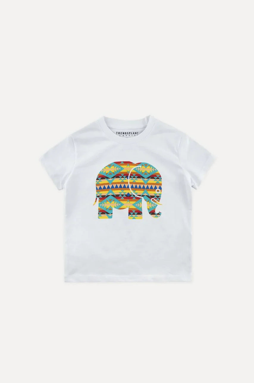 Kid's Organic Navajo Classic T-Shirt White