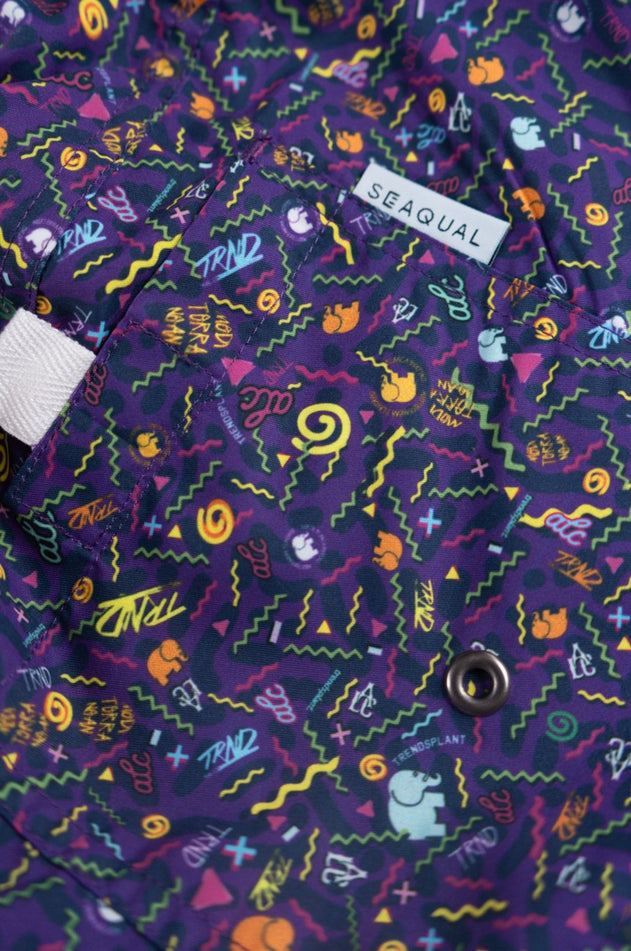 Men's Dogtown Swim Shorts Purple