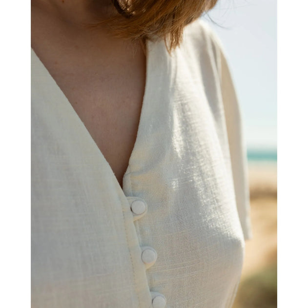 Macarella Dress White