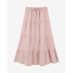 Breeze Skirt Pink Gingham