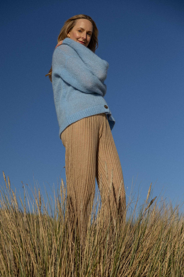 Melody Mohair Cardigan Sky Blue
