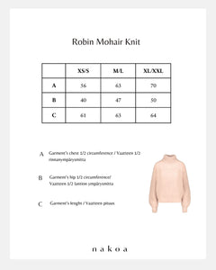 Robin Mohair Knit Shell Pink
