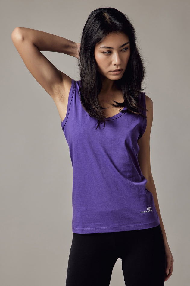 Women's Wide Shoulder Tank Top