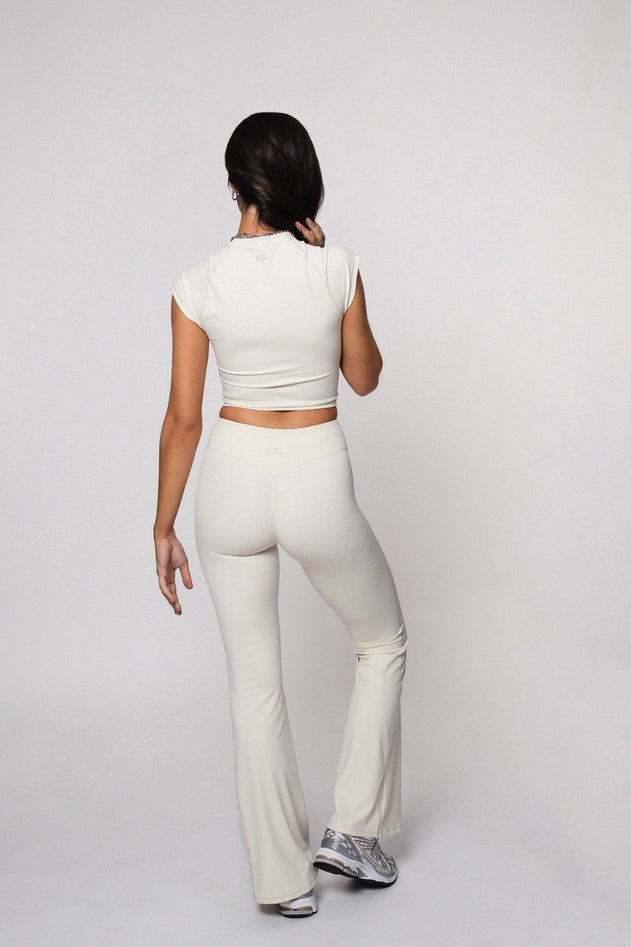 Utopie Flare Pants Ivory