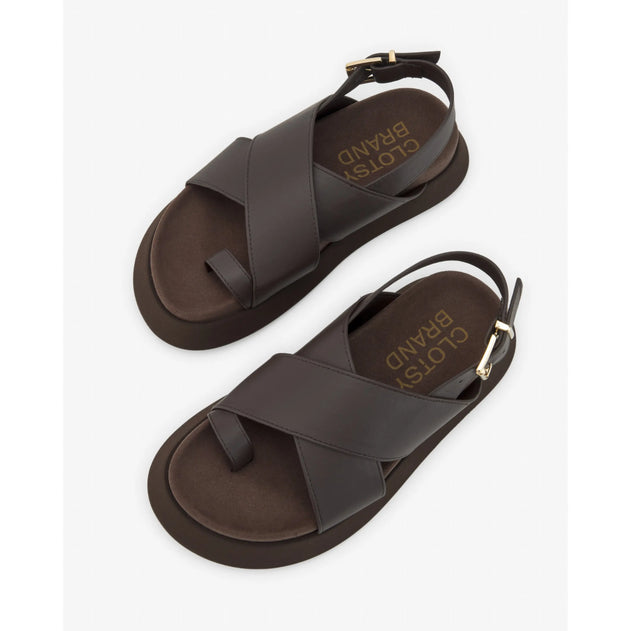 Aina Sandals Brown