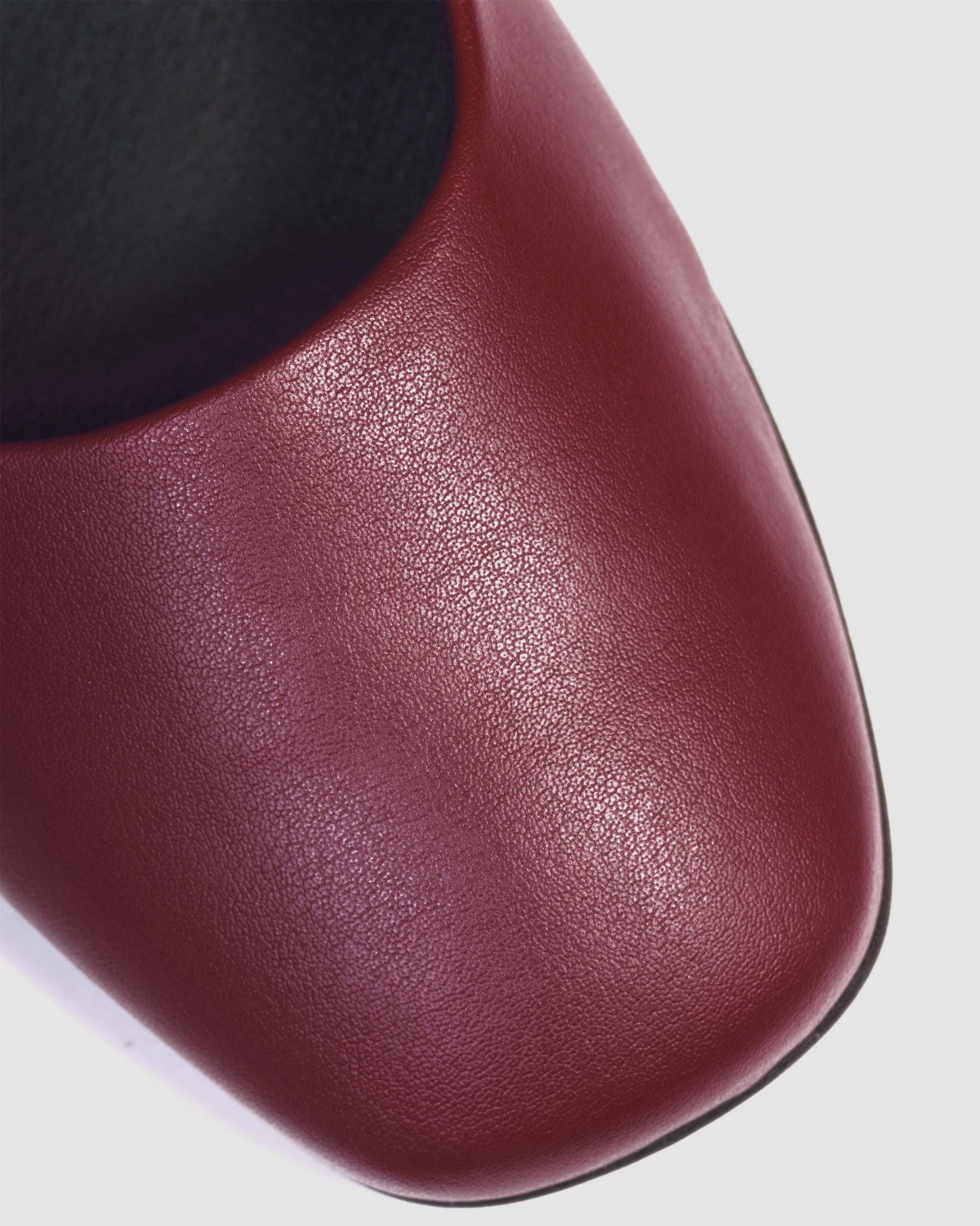 Mary Jane Double Strap Ballerinas Cherry Red