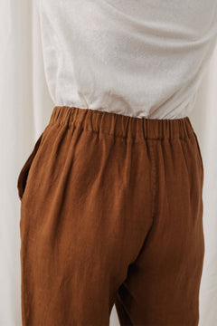 Denis Trousers Umber Brown