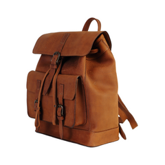 Leather Backpack Mod 103 Heritage Brown