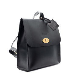 Leather Backpack Artist Collection Cuoio Black