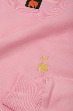 Antonyo Marest x Trendsplant Essential Oversized Sweater Gum Pink