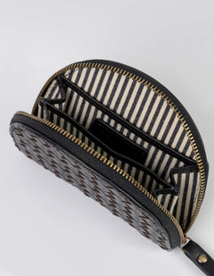 Laura Kolikkokukkaro Black Woven