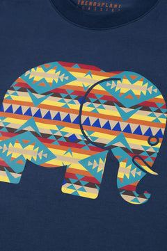 Kid's Organic Navajo Classic T-Shirt Trendsplant Blue