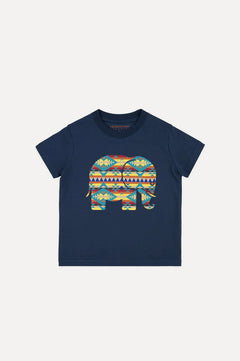 Kid's Organic Navajo Classic T-Shirt Trendsplant Blue