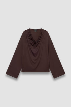 Genna Top Auburn Brown