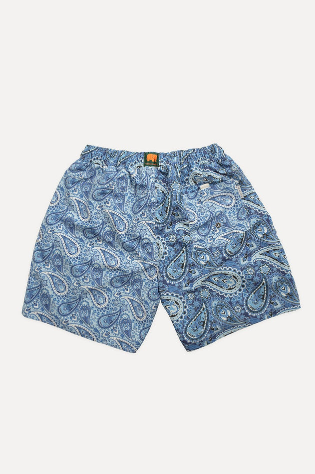 Breeze Paisley Swim Shorts Blue