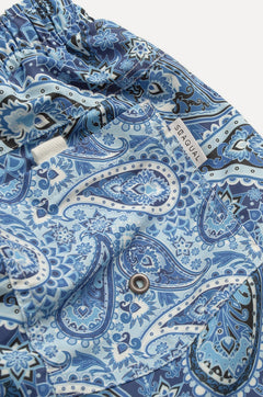Breeze Paisley Swim Shorts Blue