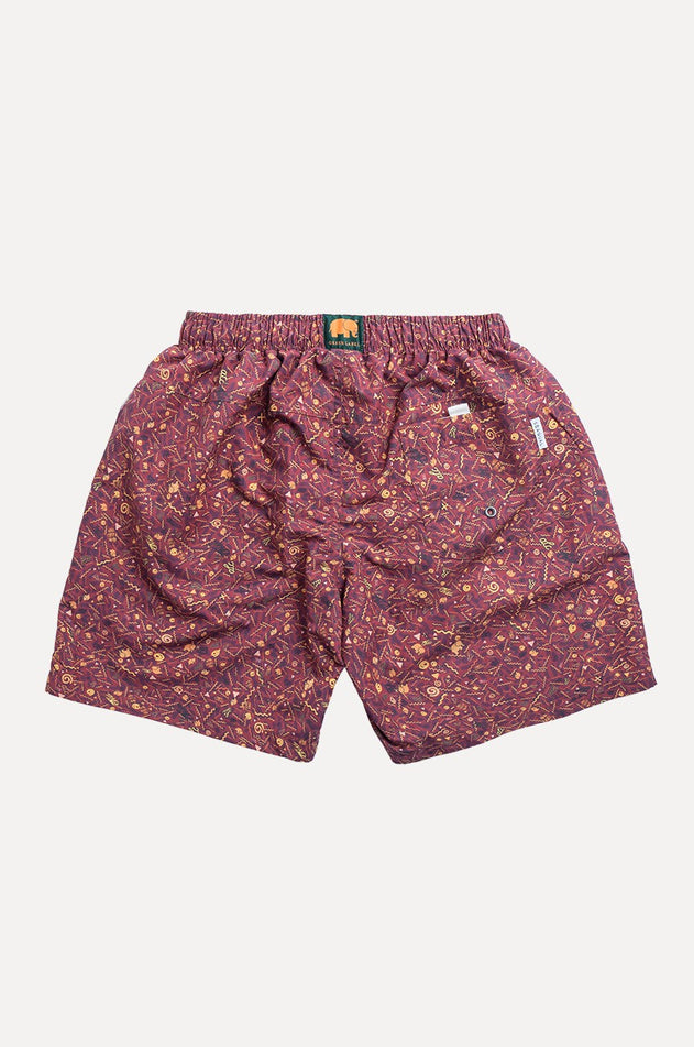 Men's Dogtown Swim Shorts Red