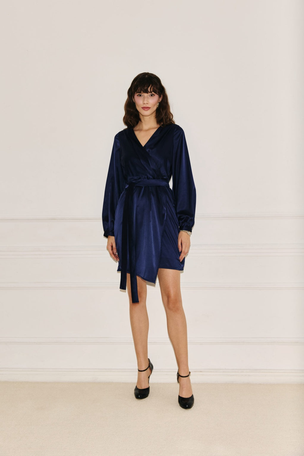 Laurel Dress Navy Blue
