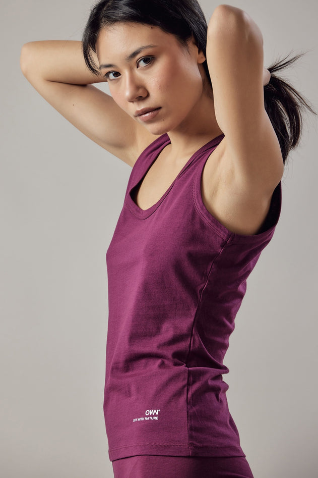 Women's Wide Shoulder Tank Top