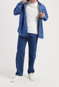 Alex Mid Loose Jeans Light Stone