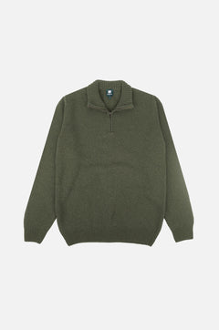 Bernia Quarter Zip Knit Sage