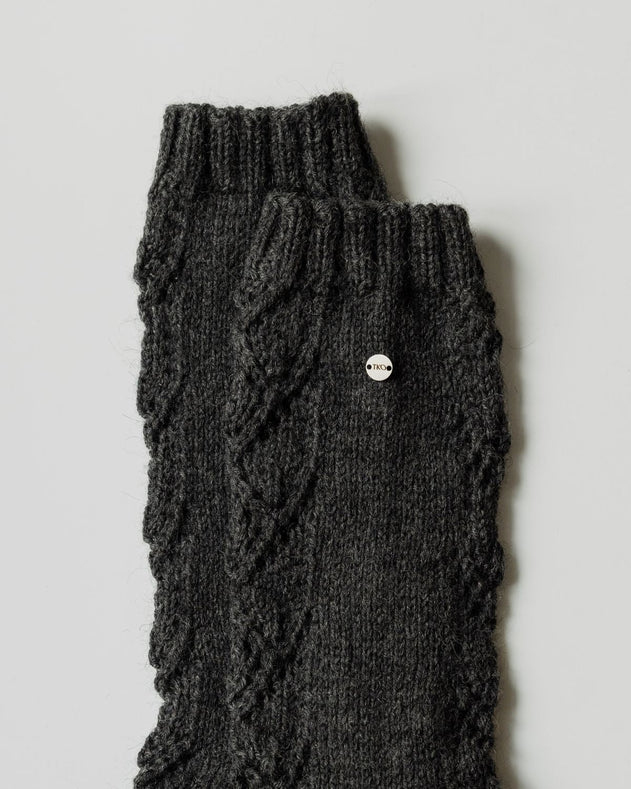 Rasos Handmade Wool Socks Charcoal