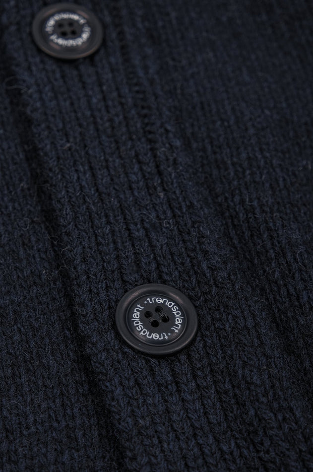 Relleu Cardigan Dark Navy