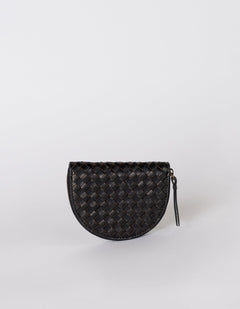 Laura Kolikkokukkaro Black Woven